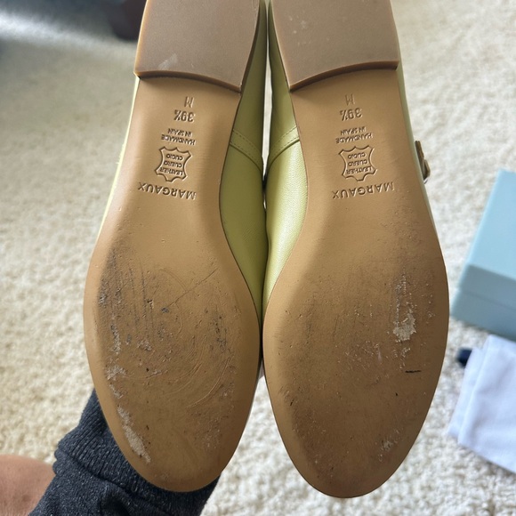 Margaux Pear Demi Mary Jane Flats - Picture 3 of 6